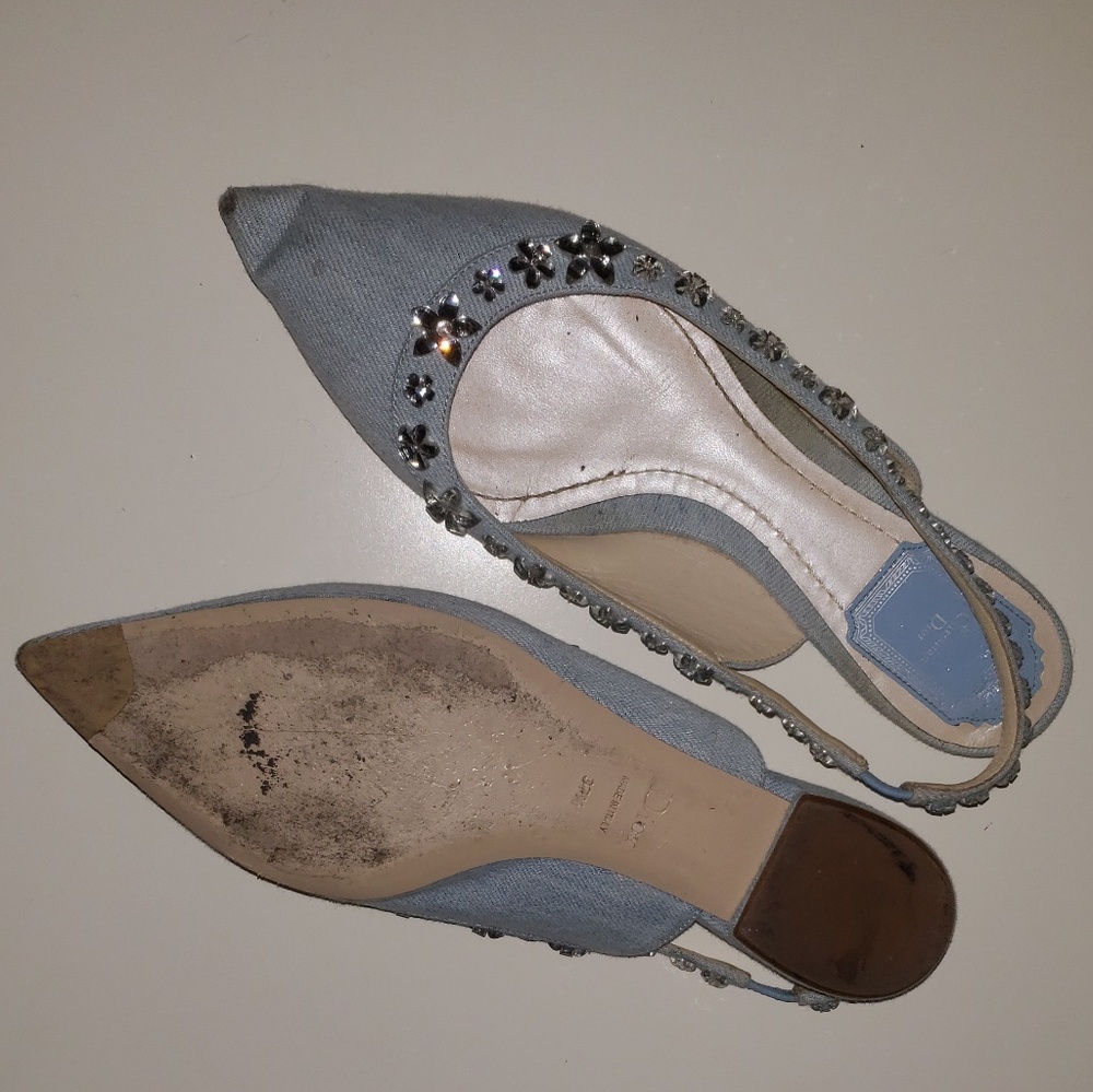 Dior denim flats - Picture 3 of 5